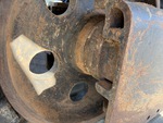 Undercarriage with Left Track Tensioner
