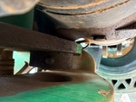 Drivetrain with Hinterachse oszillierender Pinverschleiß