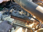 Engine with Fuel Leaks