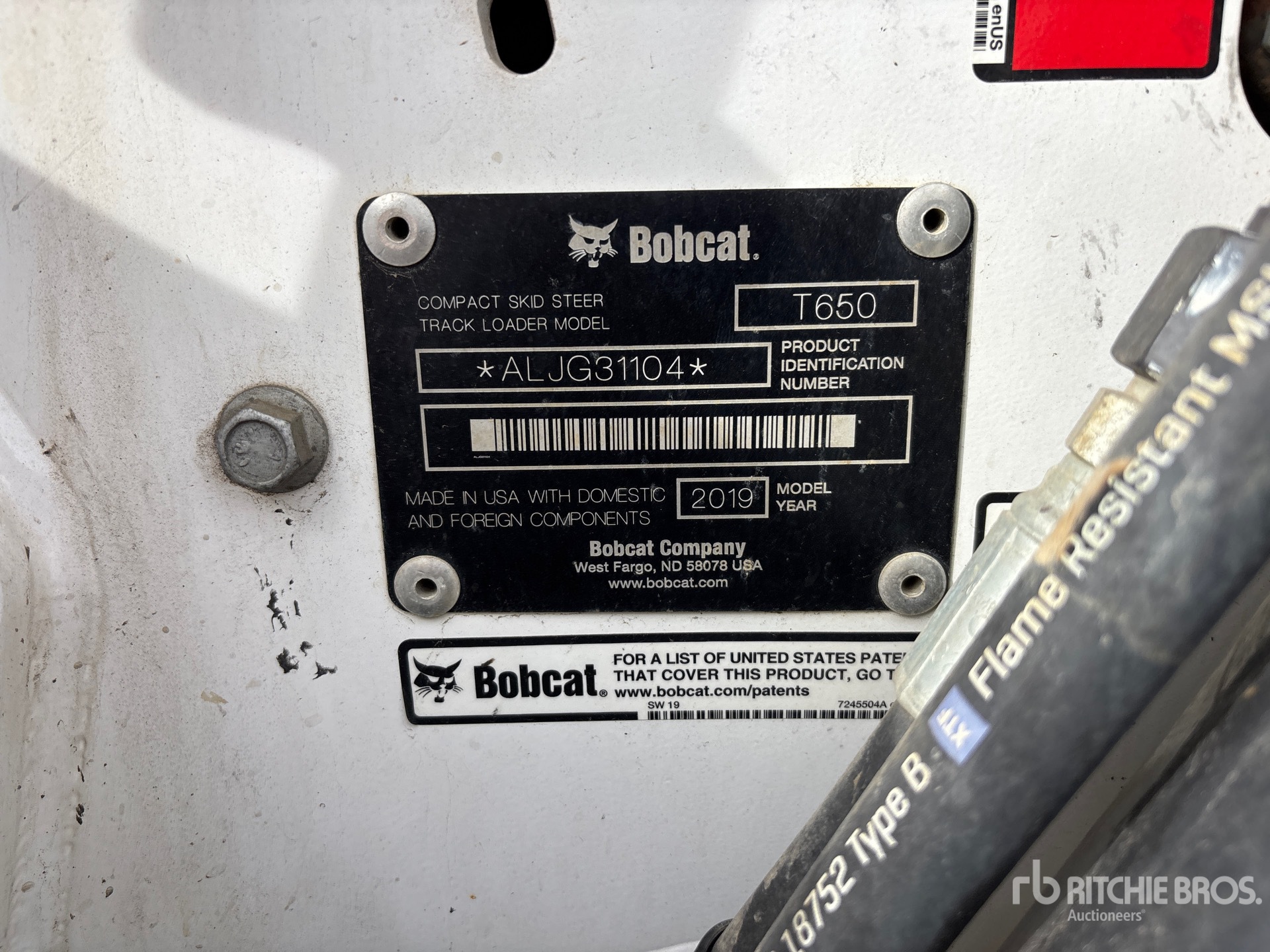 2019 Bobcat T650