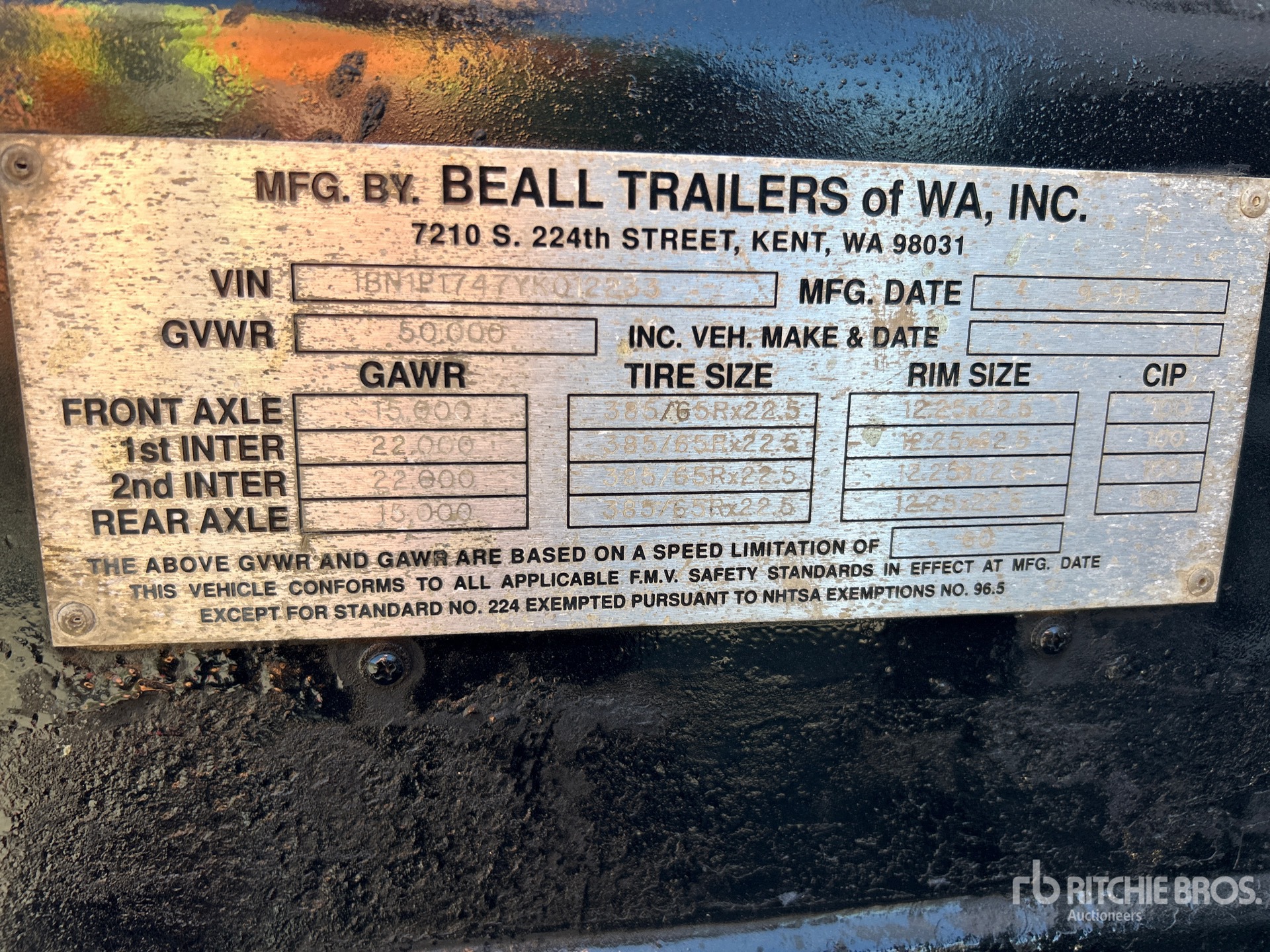 2000 Beall 17 ft 6 in Quad/A