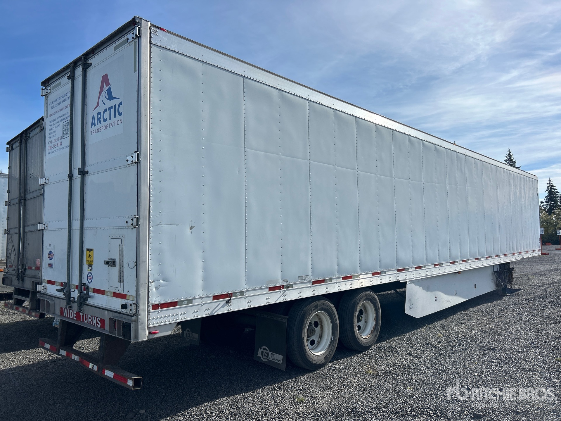 2015 Utility 53 ft T/A