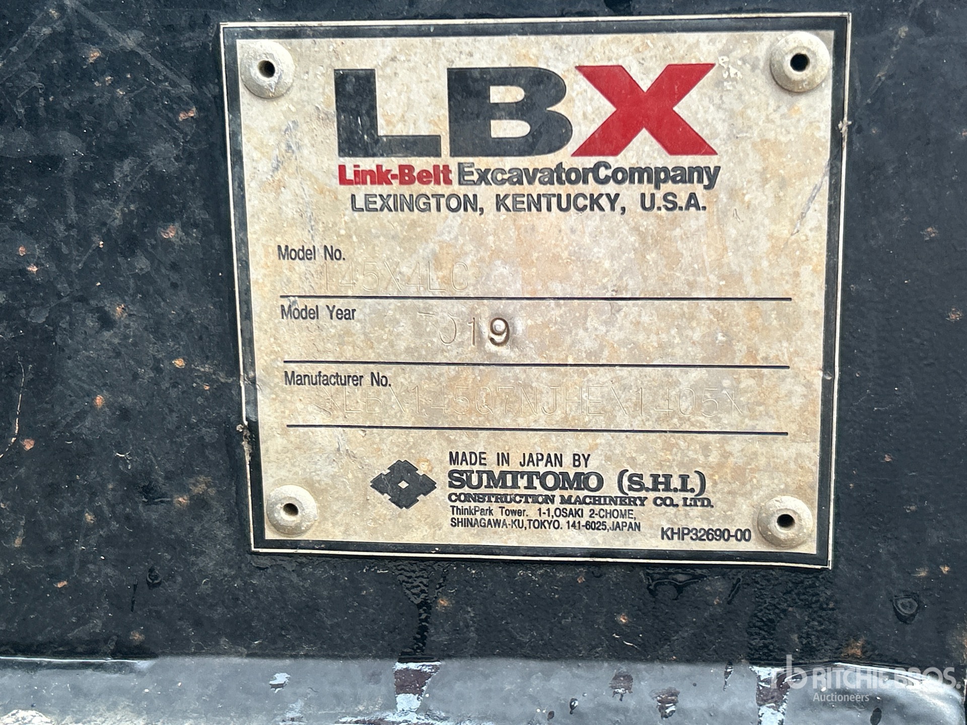 2019 Link-Belt 145X4LC