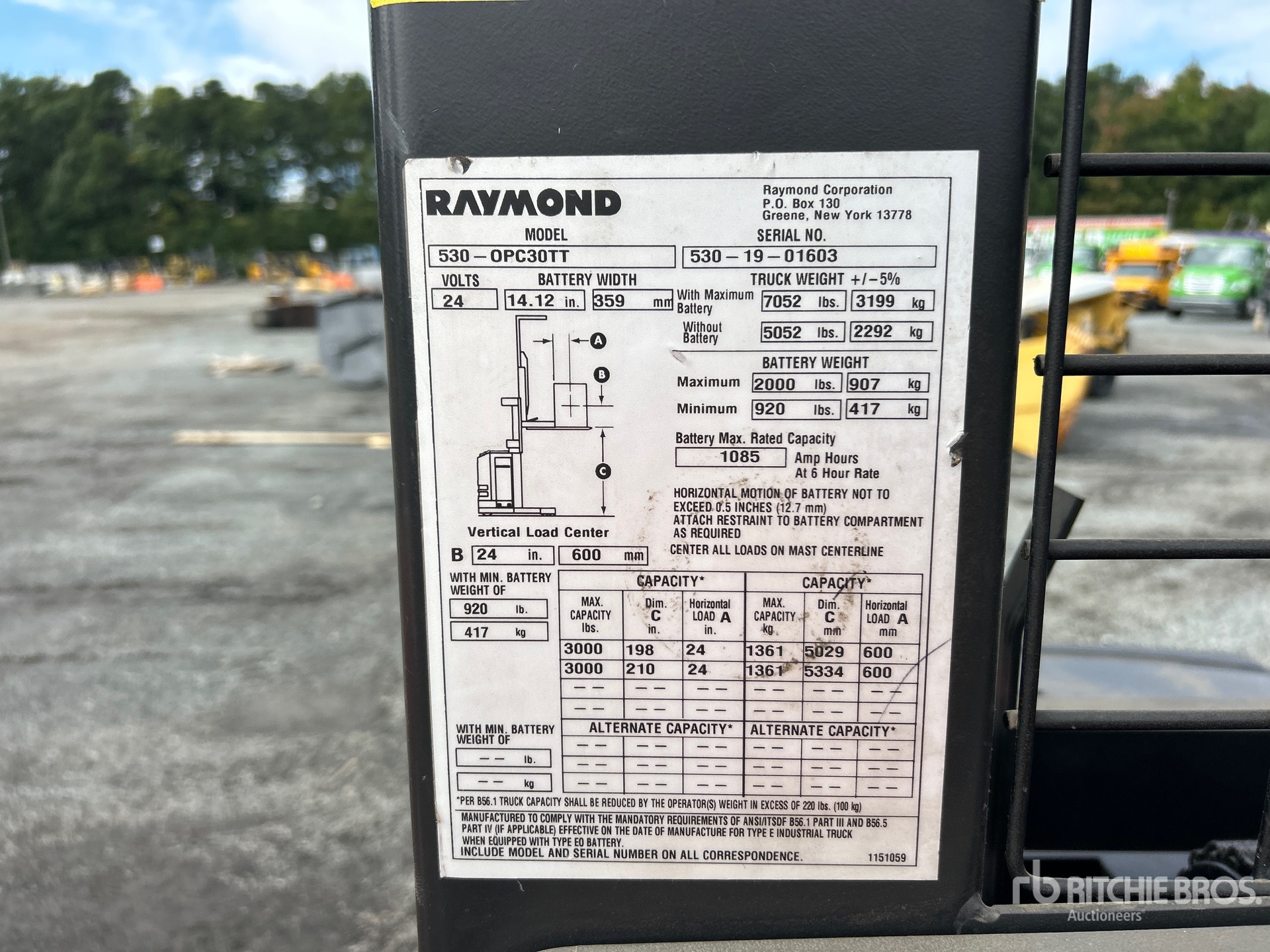 2019 Raymond 5300
