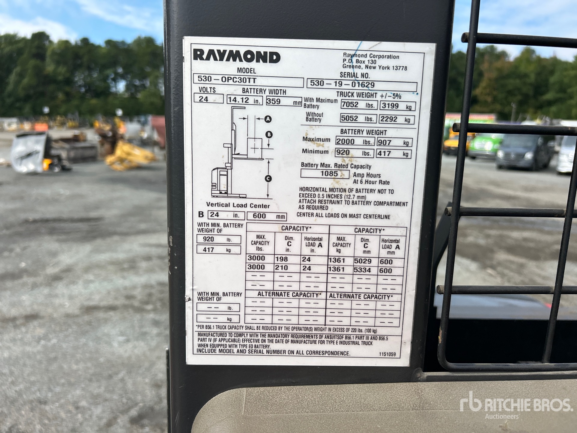2019 Raymond 5300