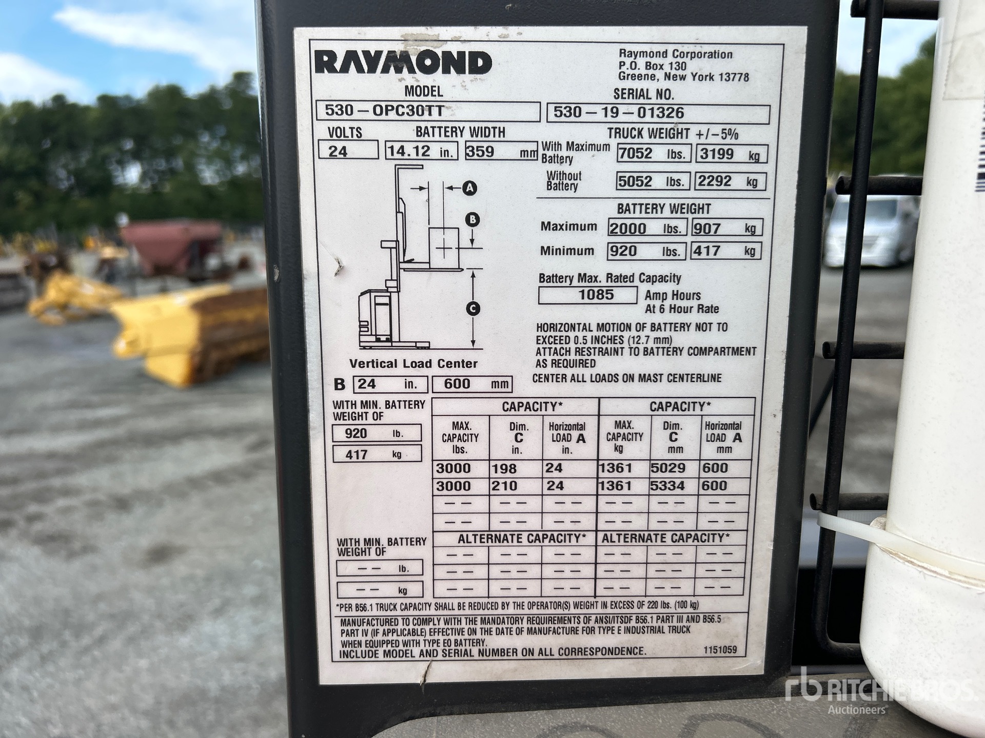 2019 Raymond 5300