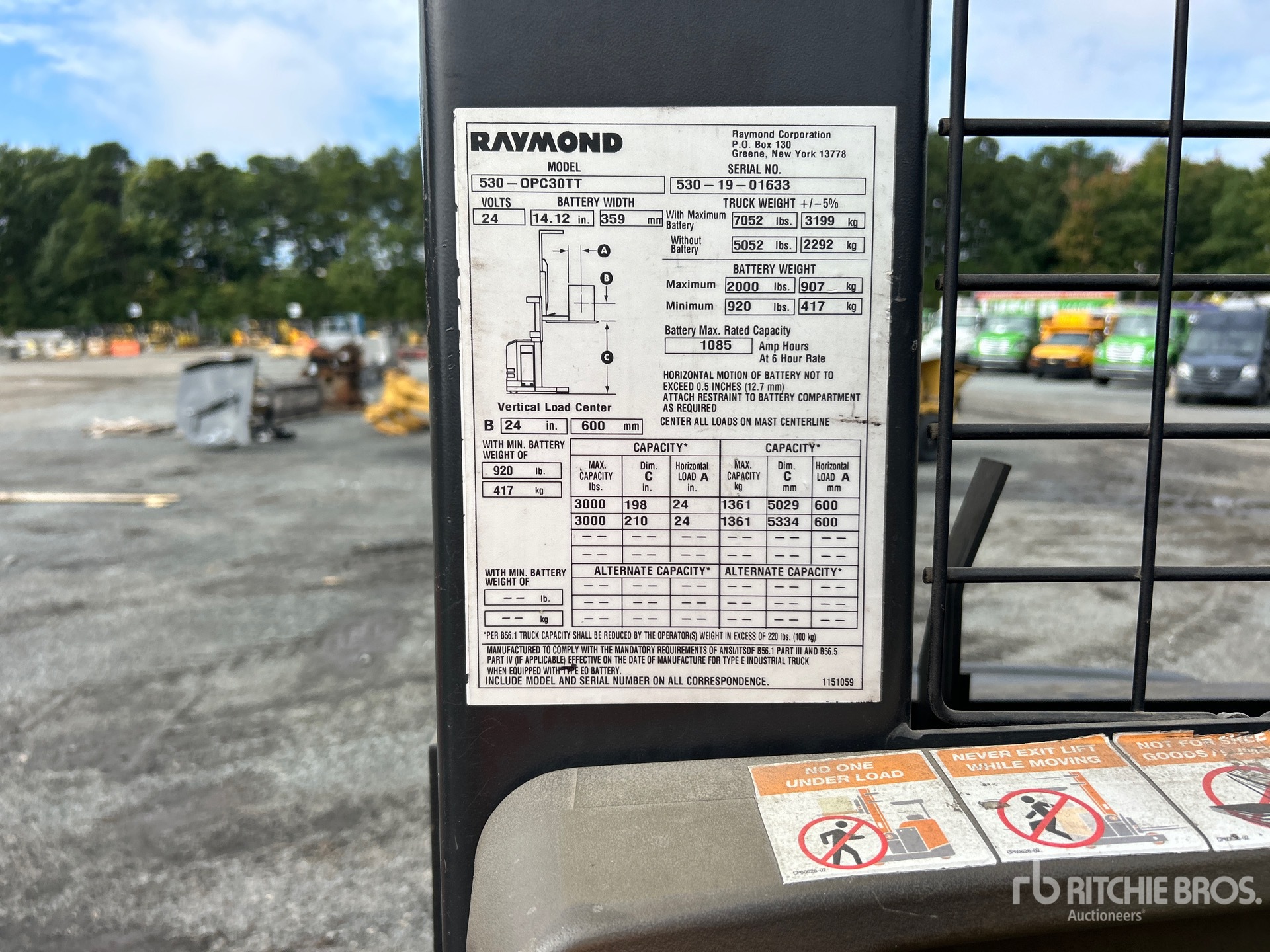 2019 Raymond 5300