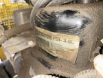 Engine with Emission Label