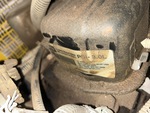 Engine with Emission Label