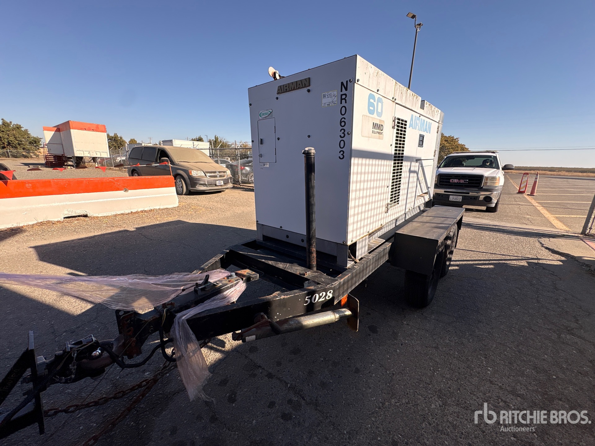 2004 Airman 60 KVA MOBILE