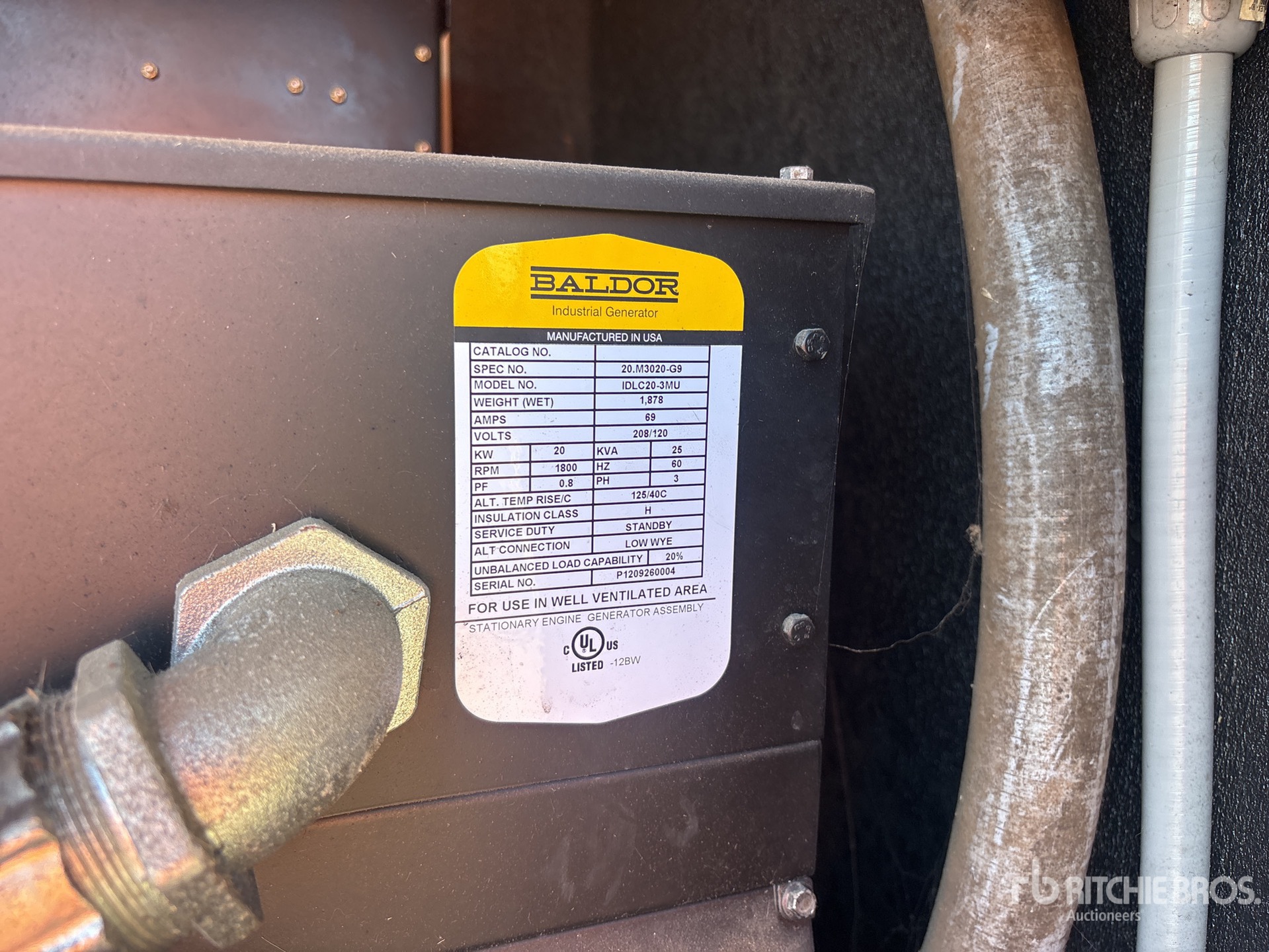 2016 Baldor 20 KW MOBILE