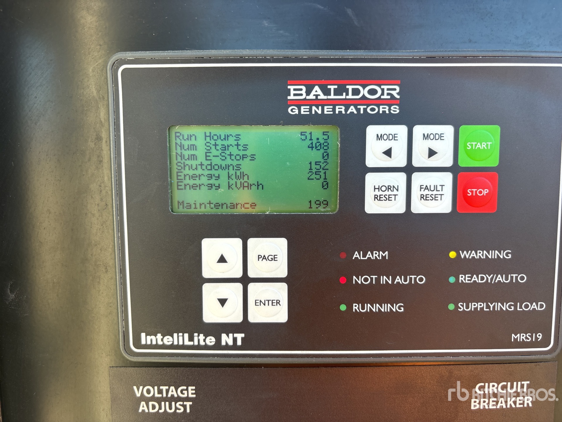 2016 Baldor 20 KW MOBILE