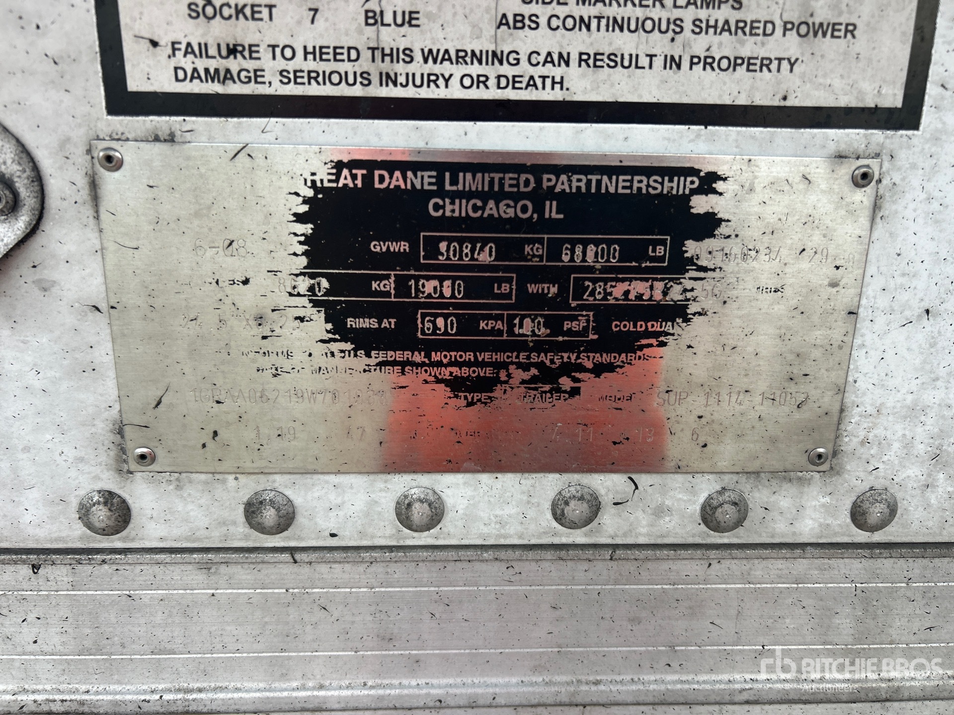 2009 Great Dane SUP 1114-11053