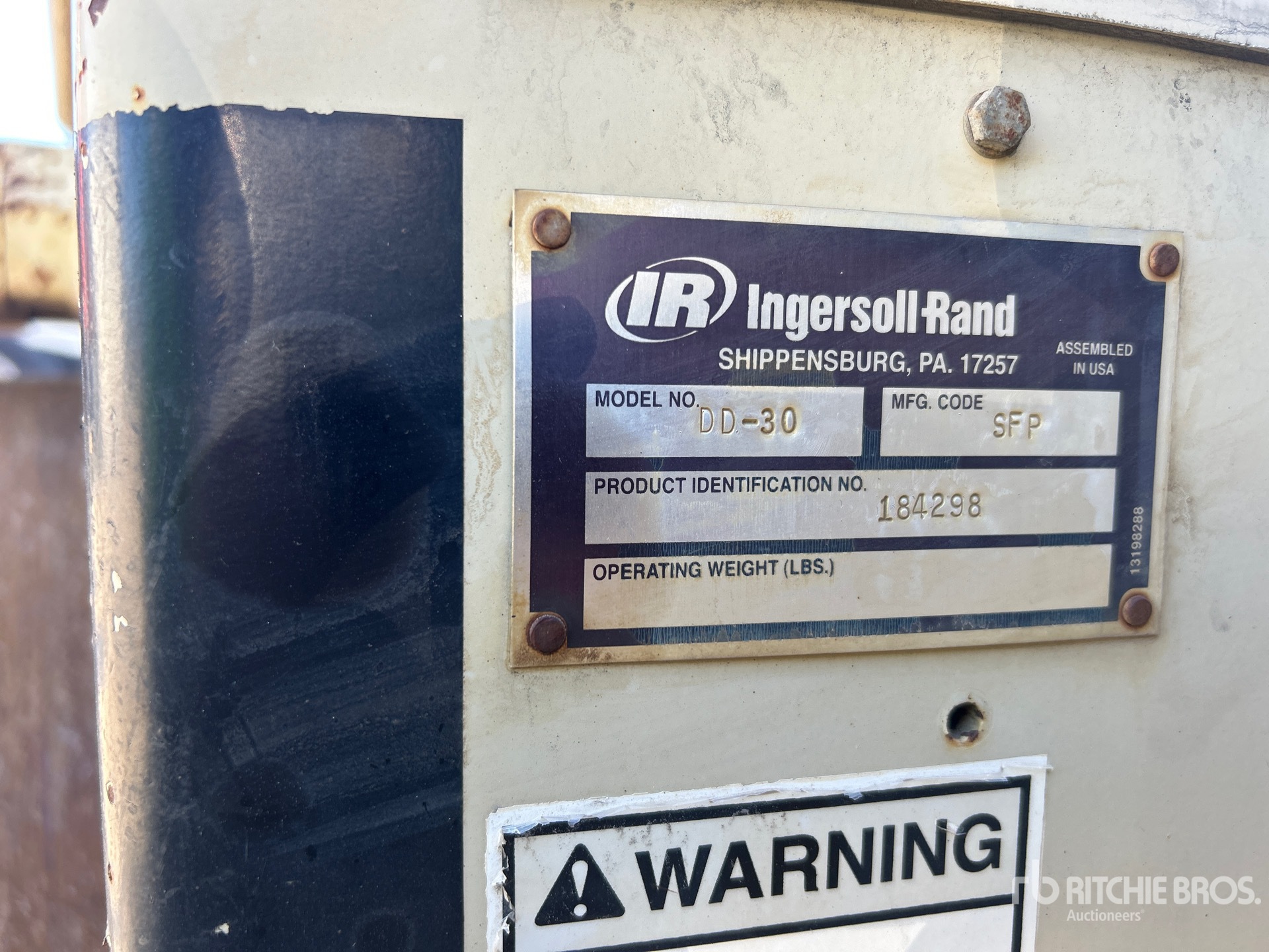 2005 Ingersoll Rand DD-30