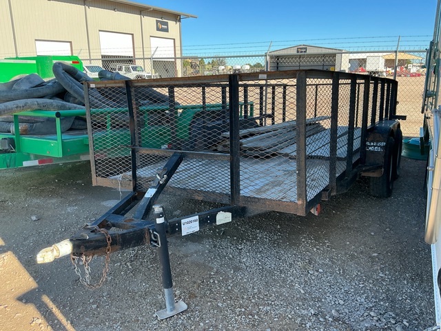 2013 CM 6X16 16 ft T/A Utility Trailer