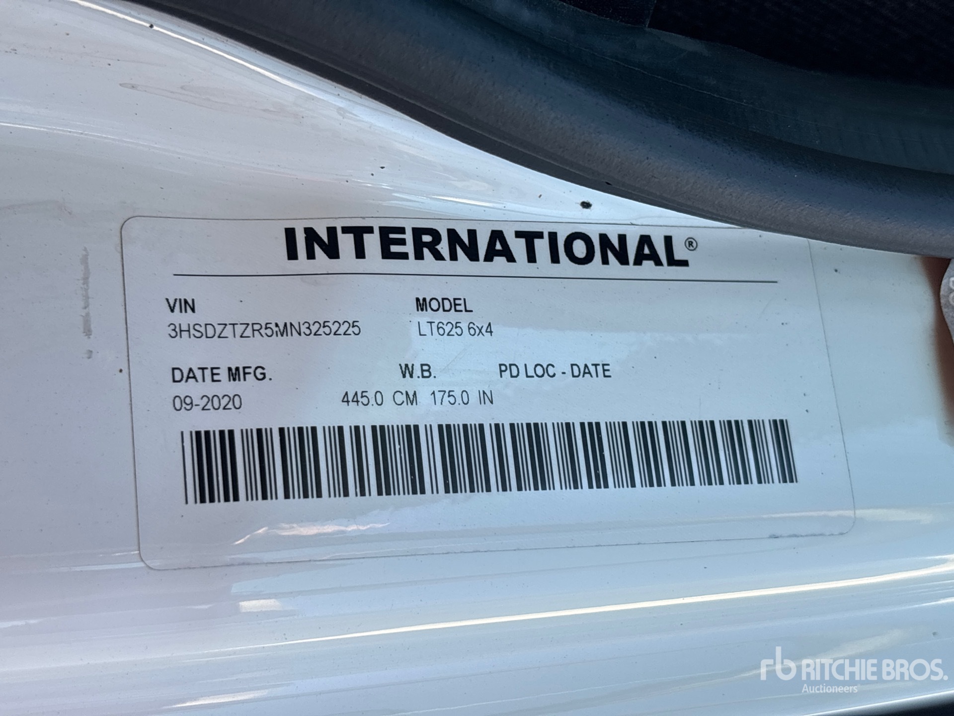 2021 International LT625