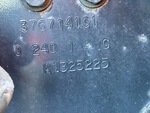 General Appearance with Frame Stamp Serial Number/VIN Photo