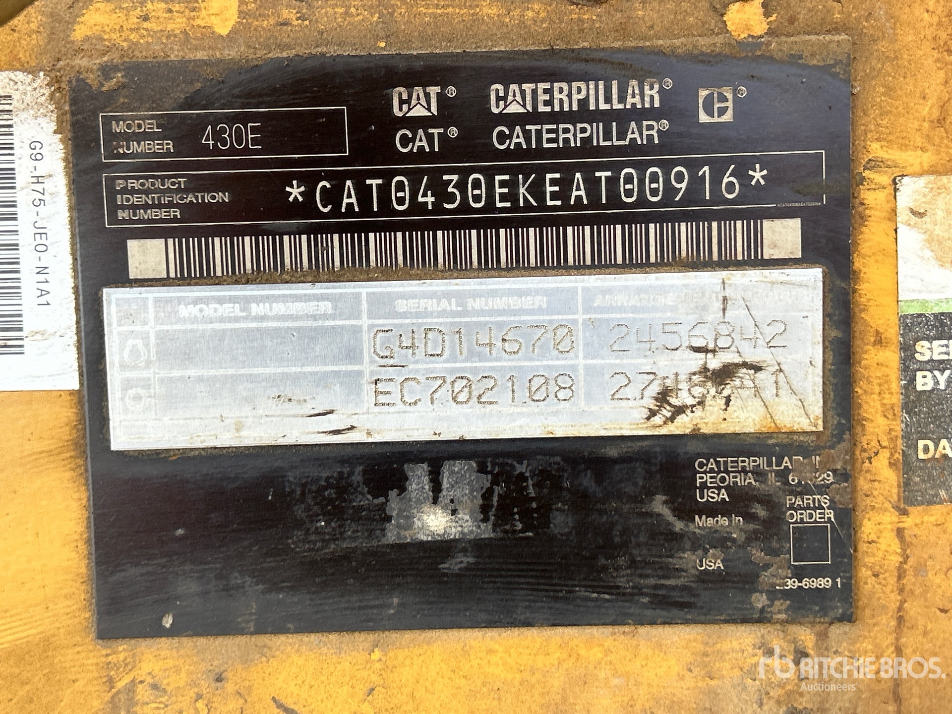 2007 Caterpillar 430E