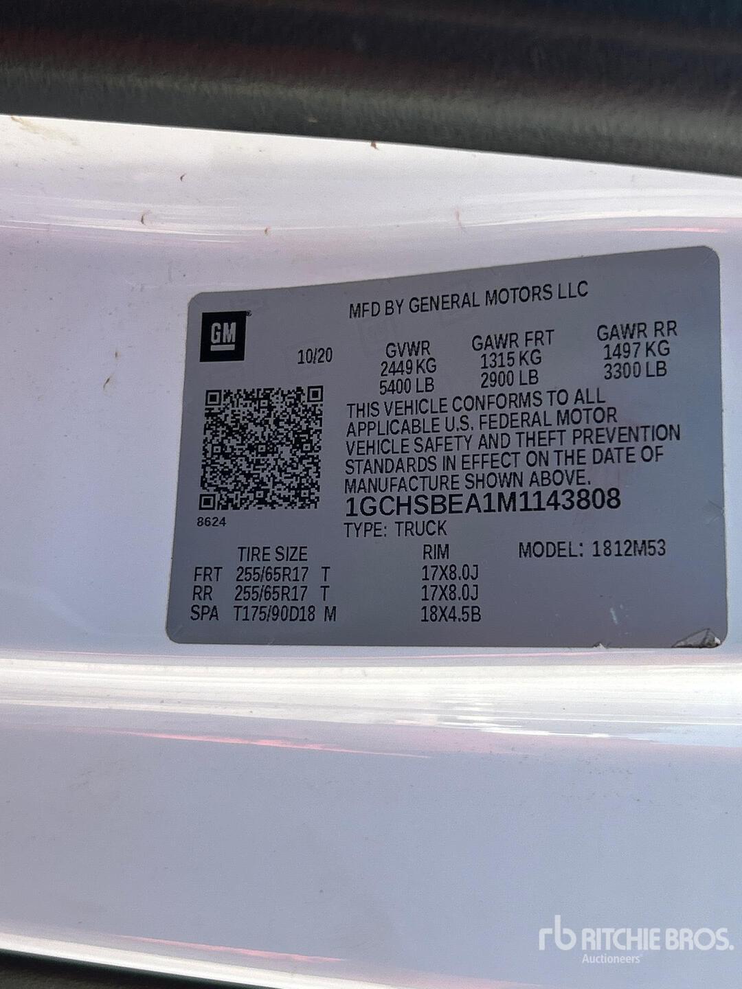 2021 Chevrolet COLORADO