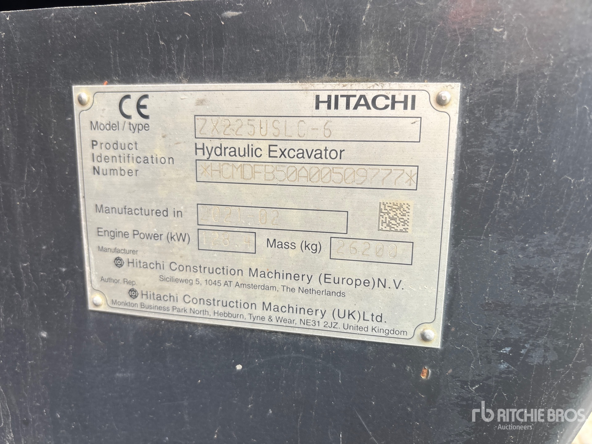 2021 Hitachi ZX225USLC-6