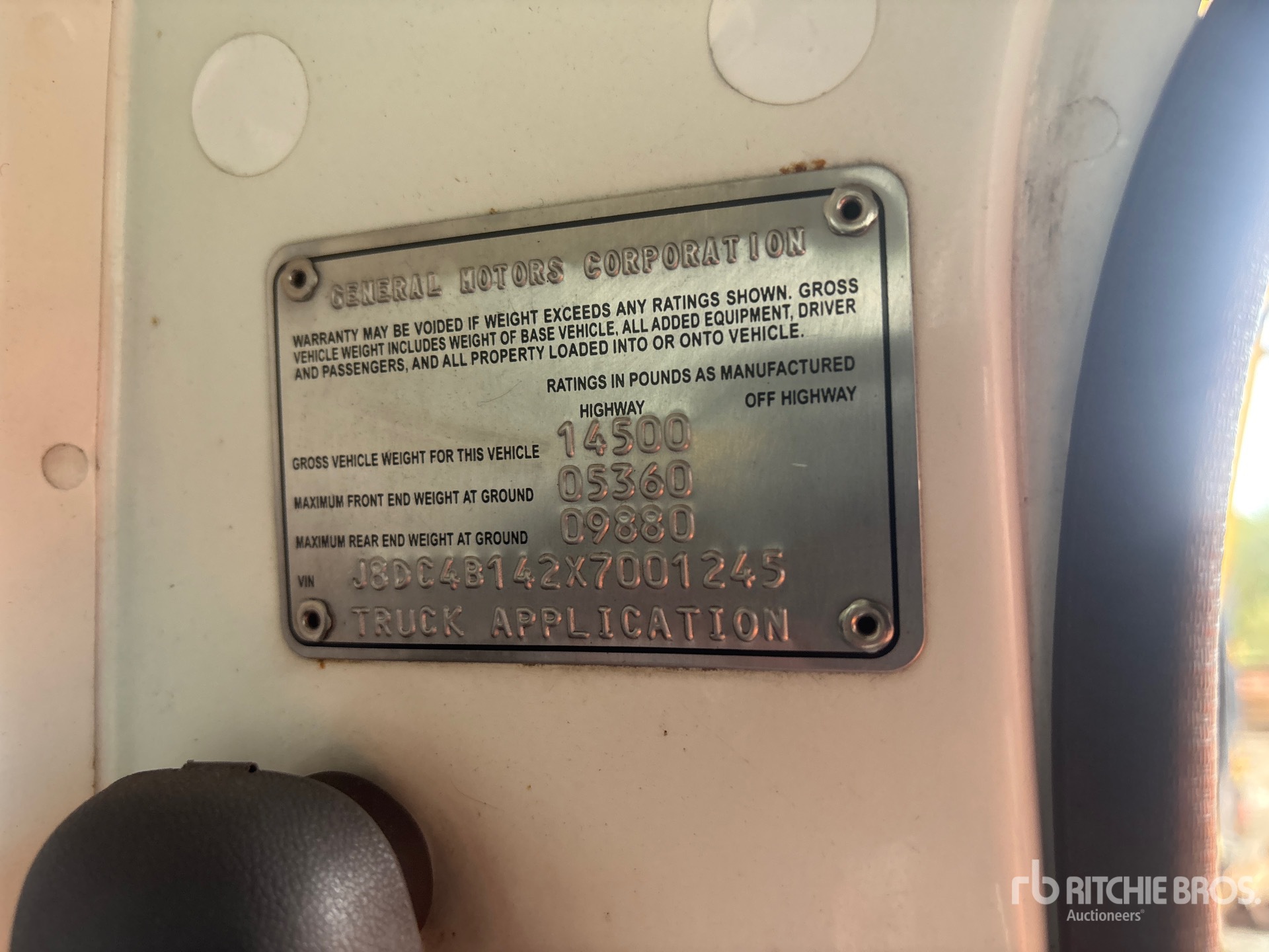 1998 GMC W4500