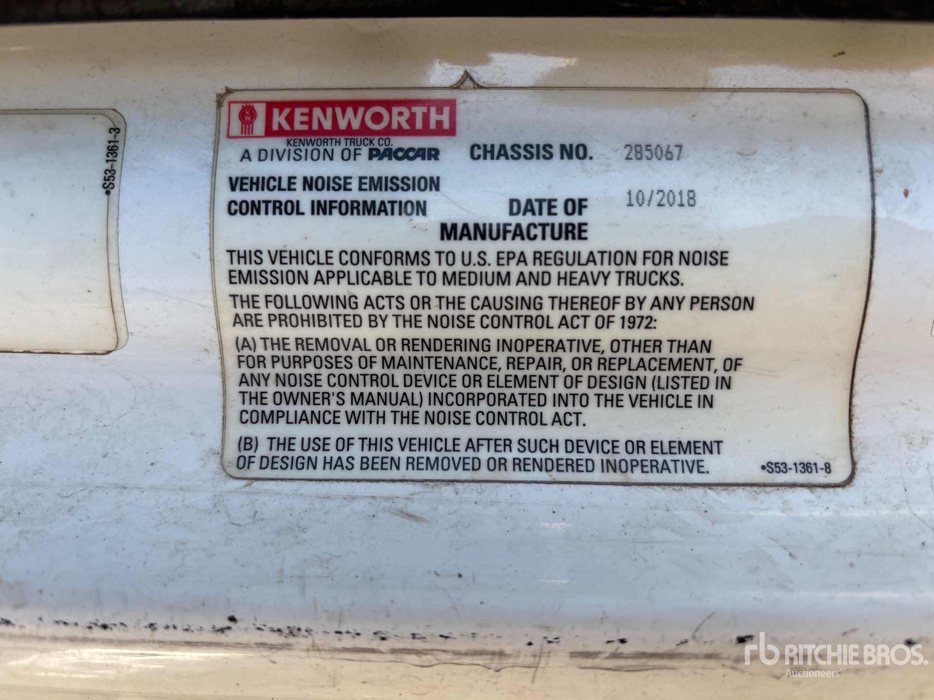 2019 Kenworth T880