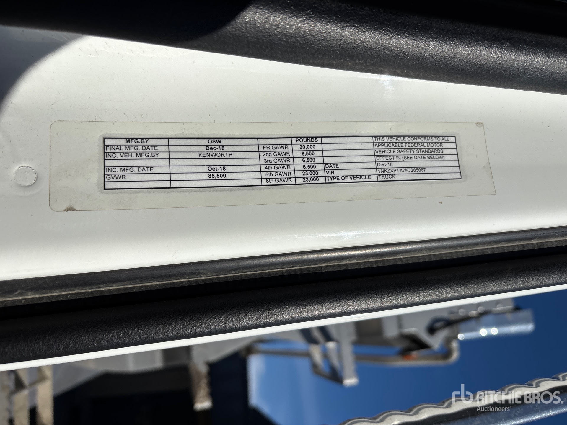 2019 Kenworth T880