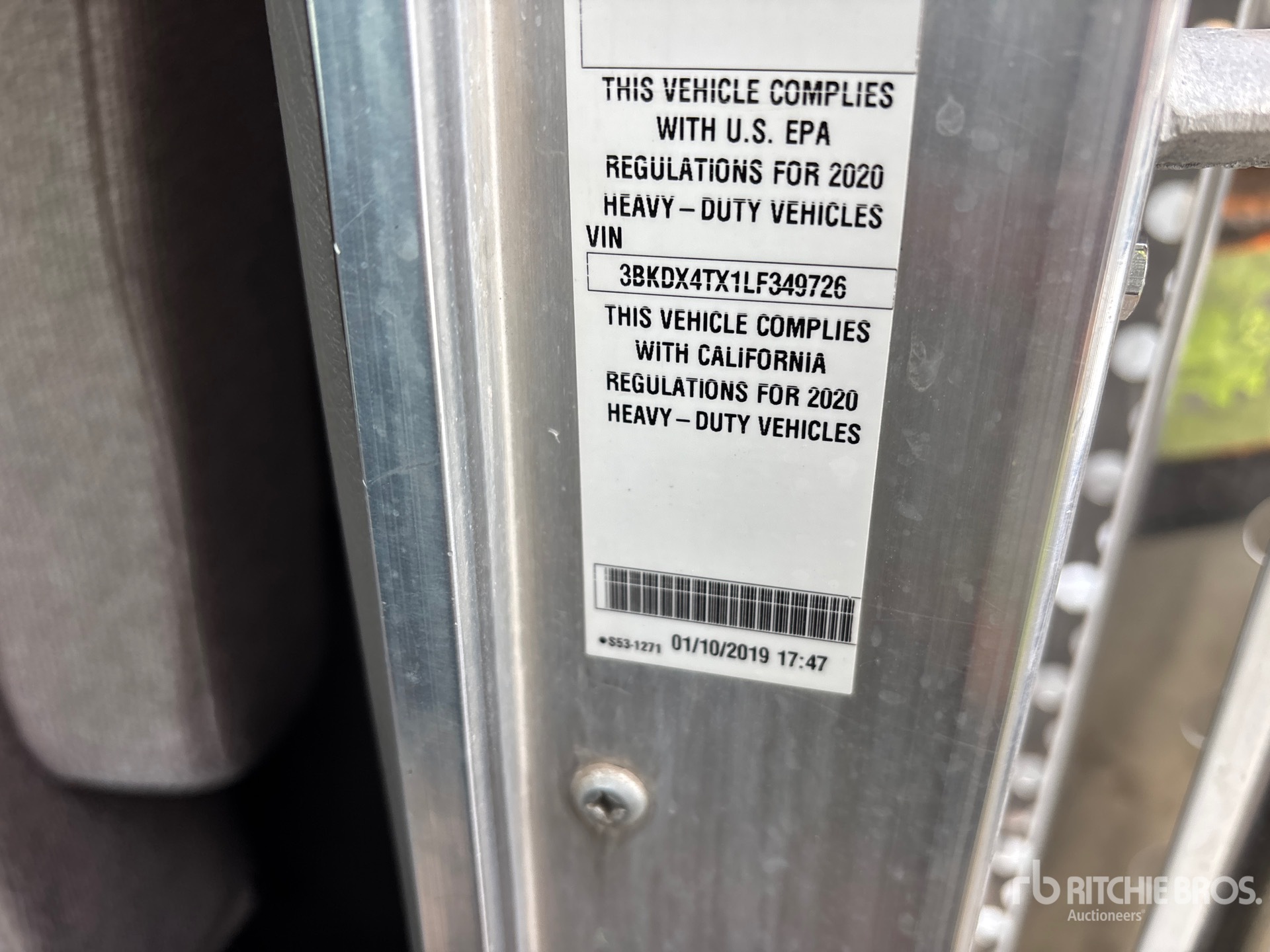 2020 Kenworth T800