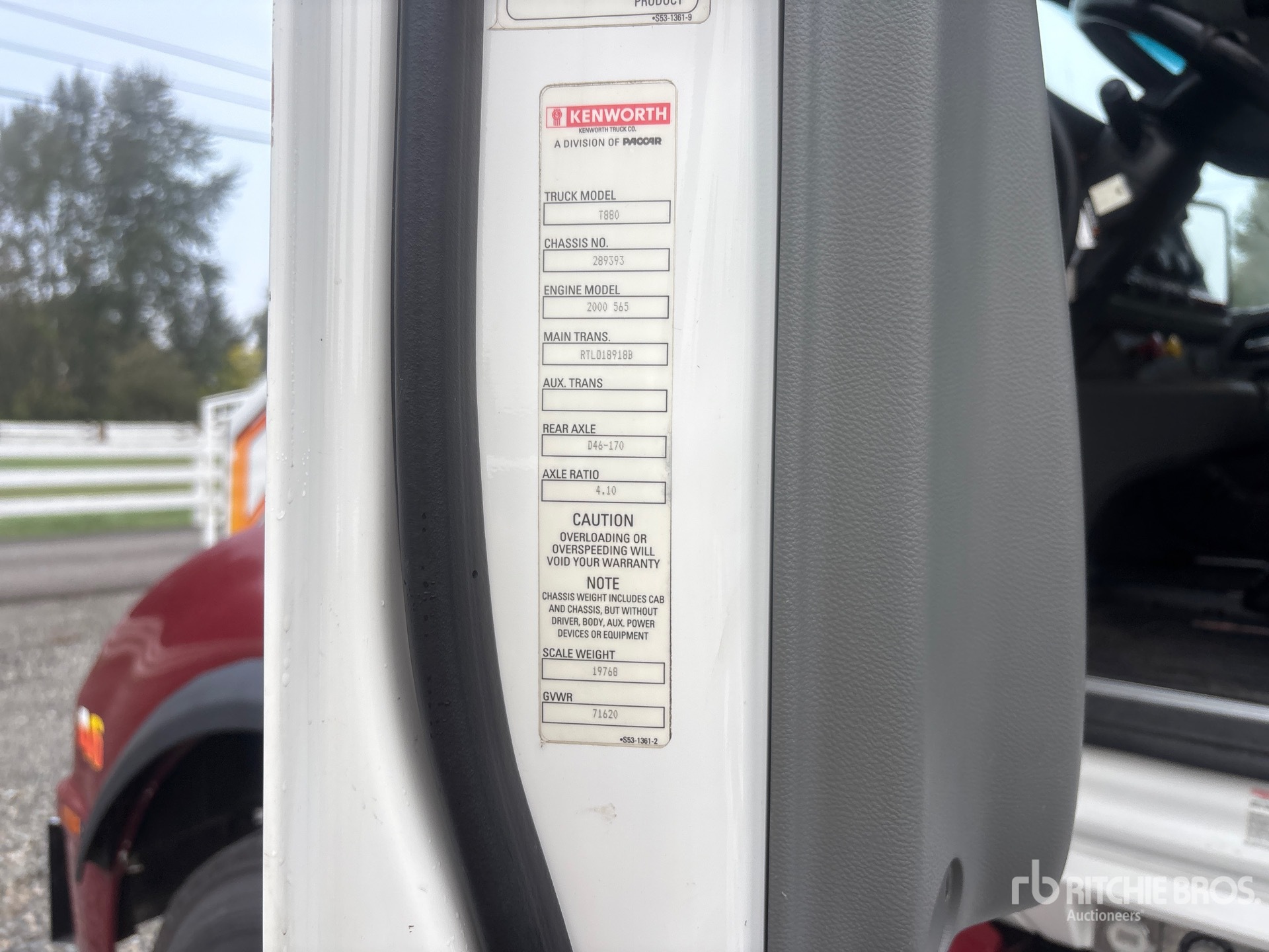 2019 Kenworth T880