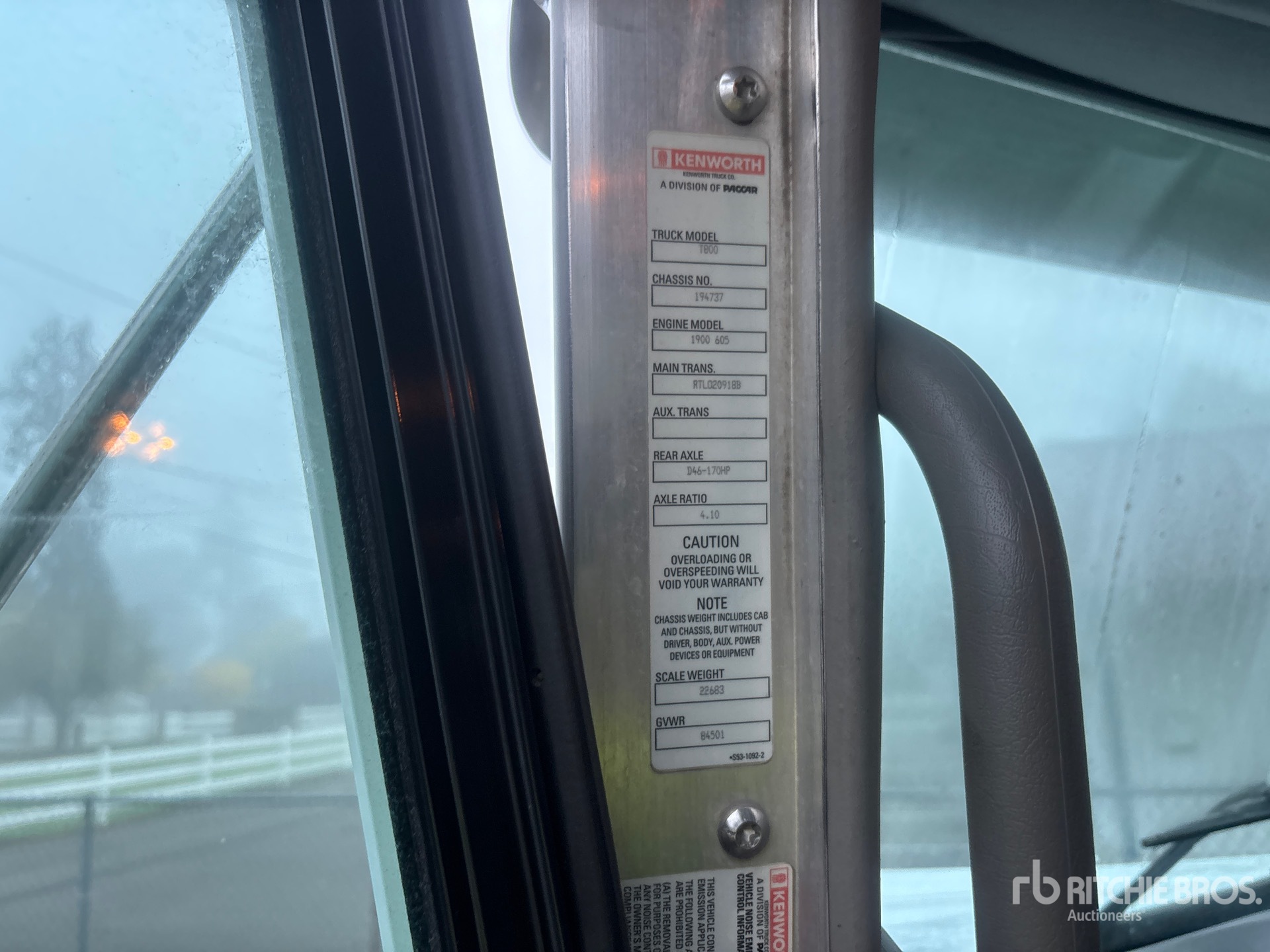 2018 Kenworth T800