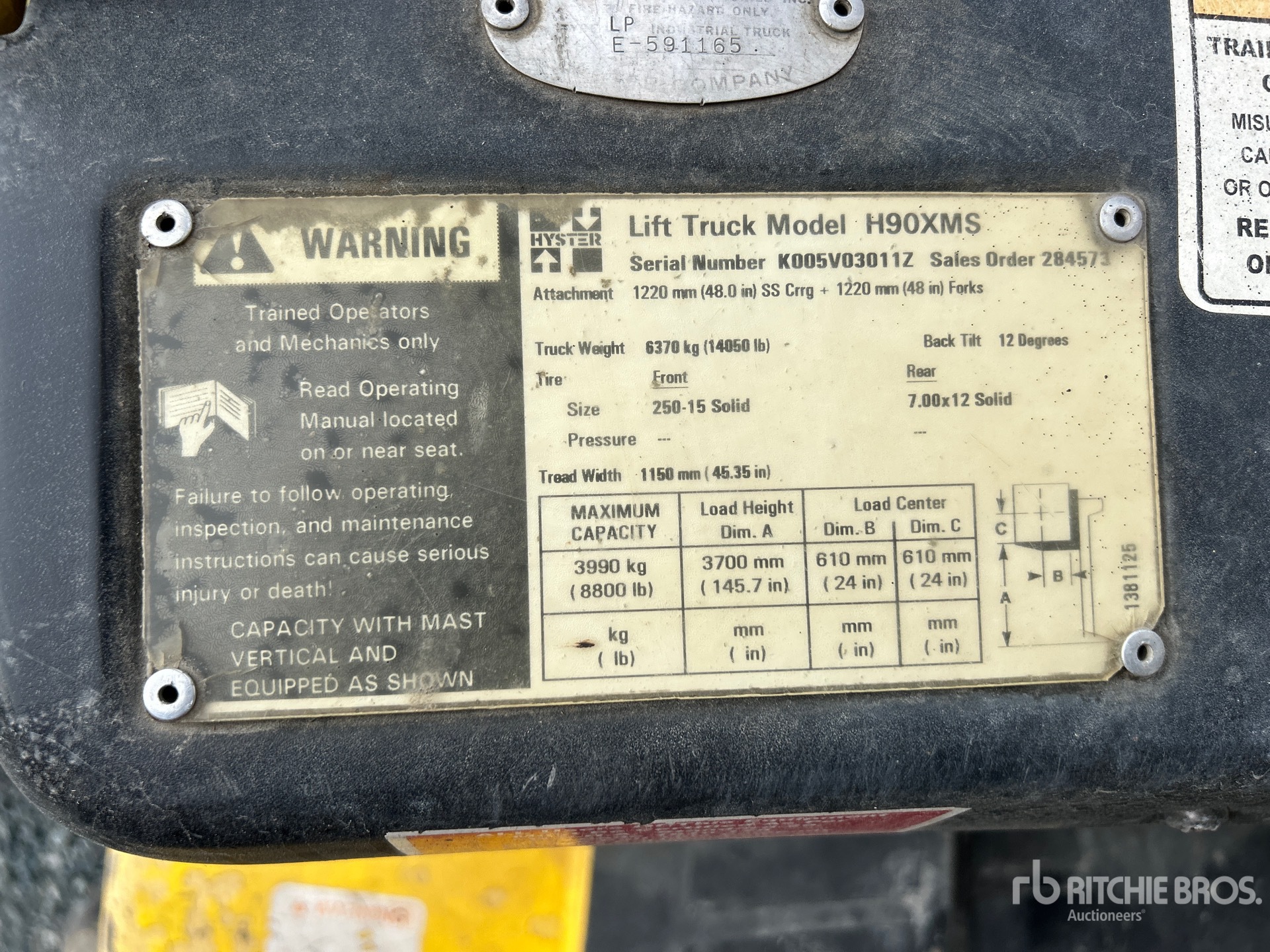 Hyster H90XMS