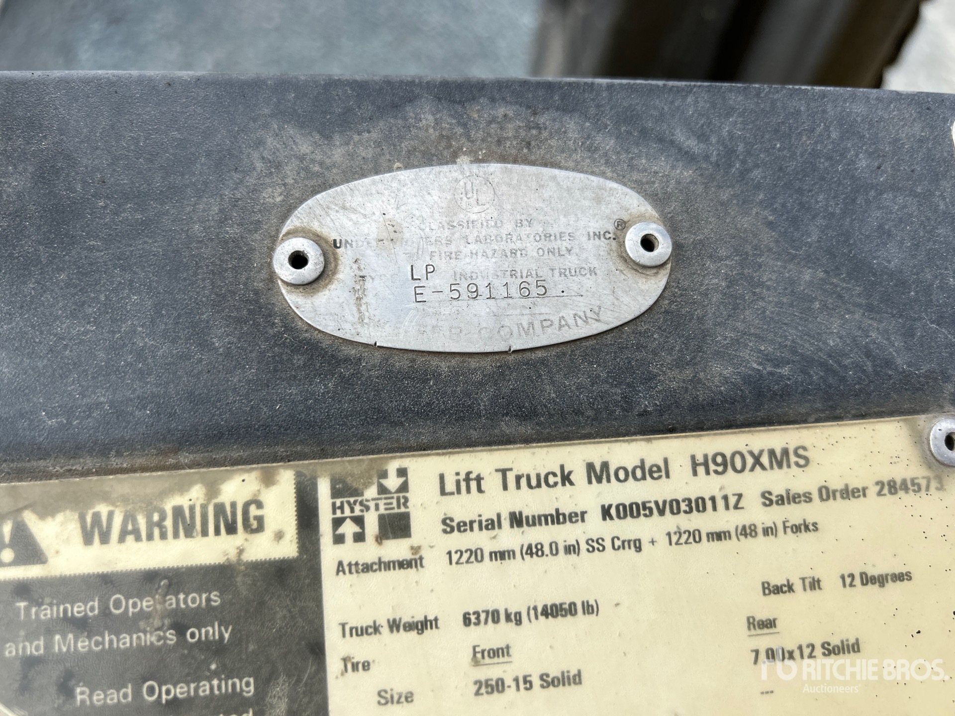 Hyster H90XMS