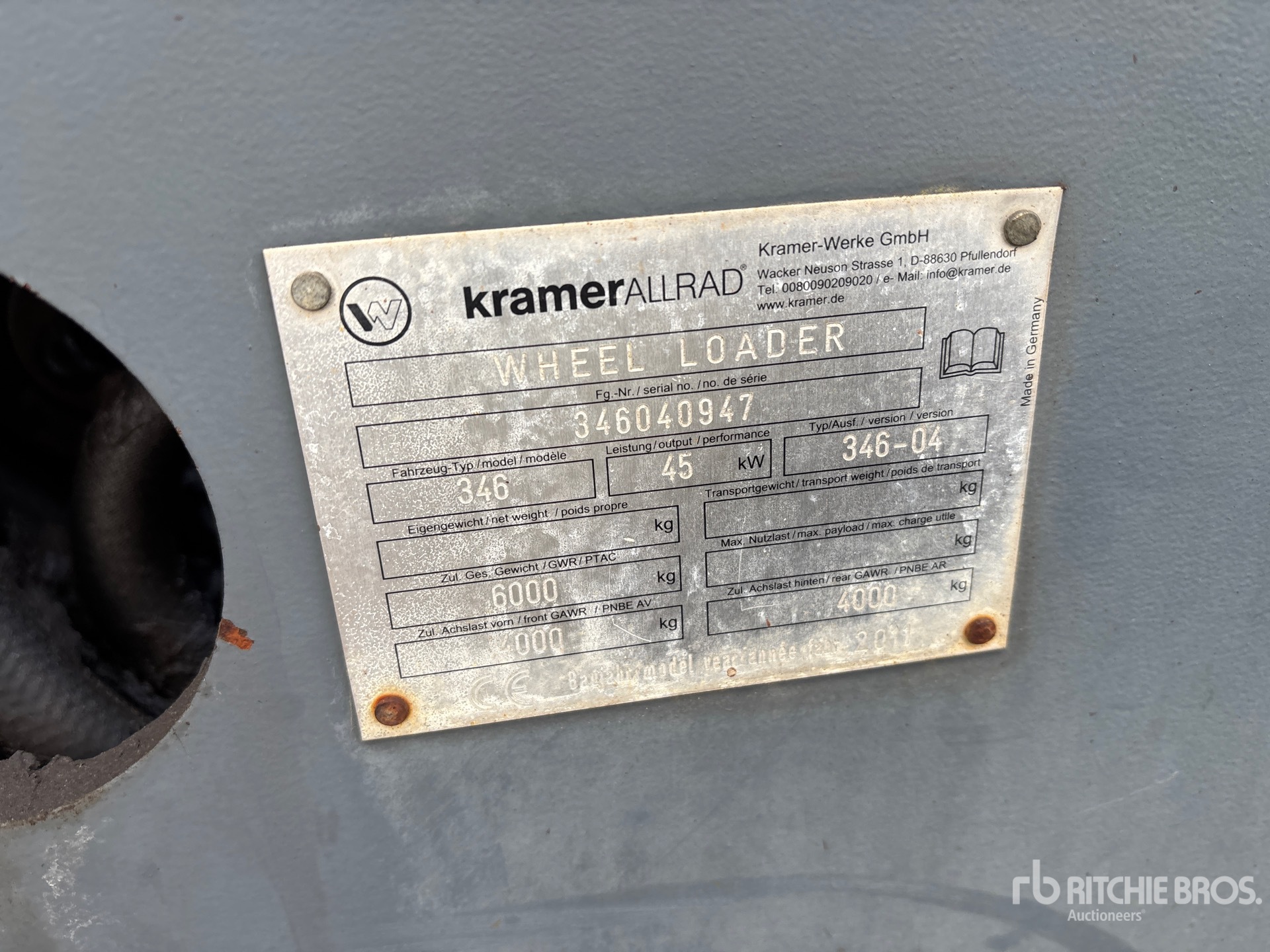 2011 Wacker Neuson 850