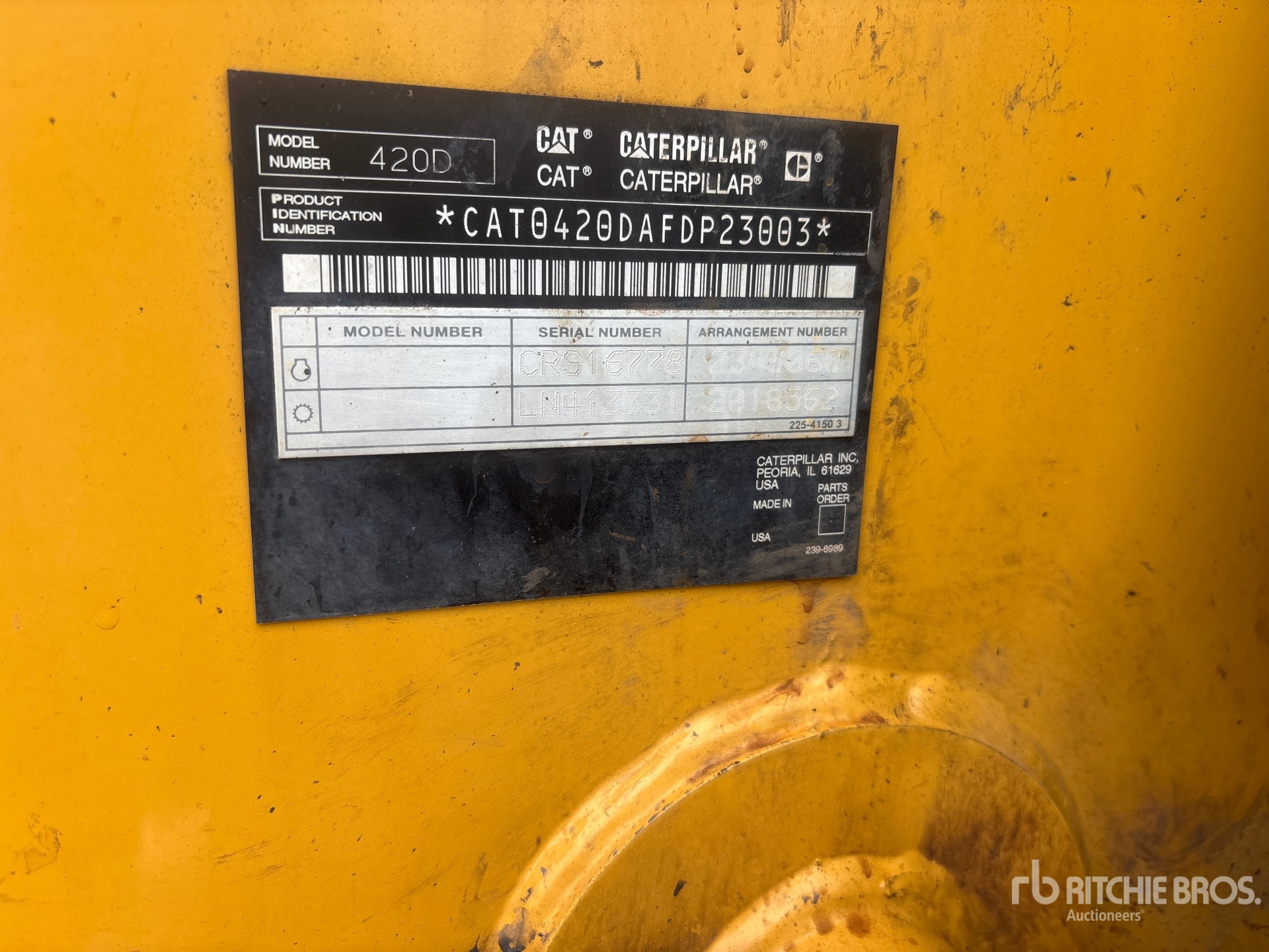 2005 Caterpillar 420D