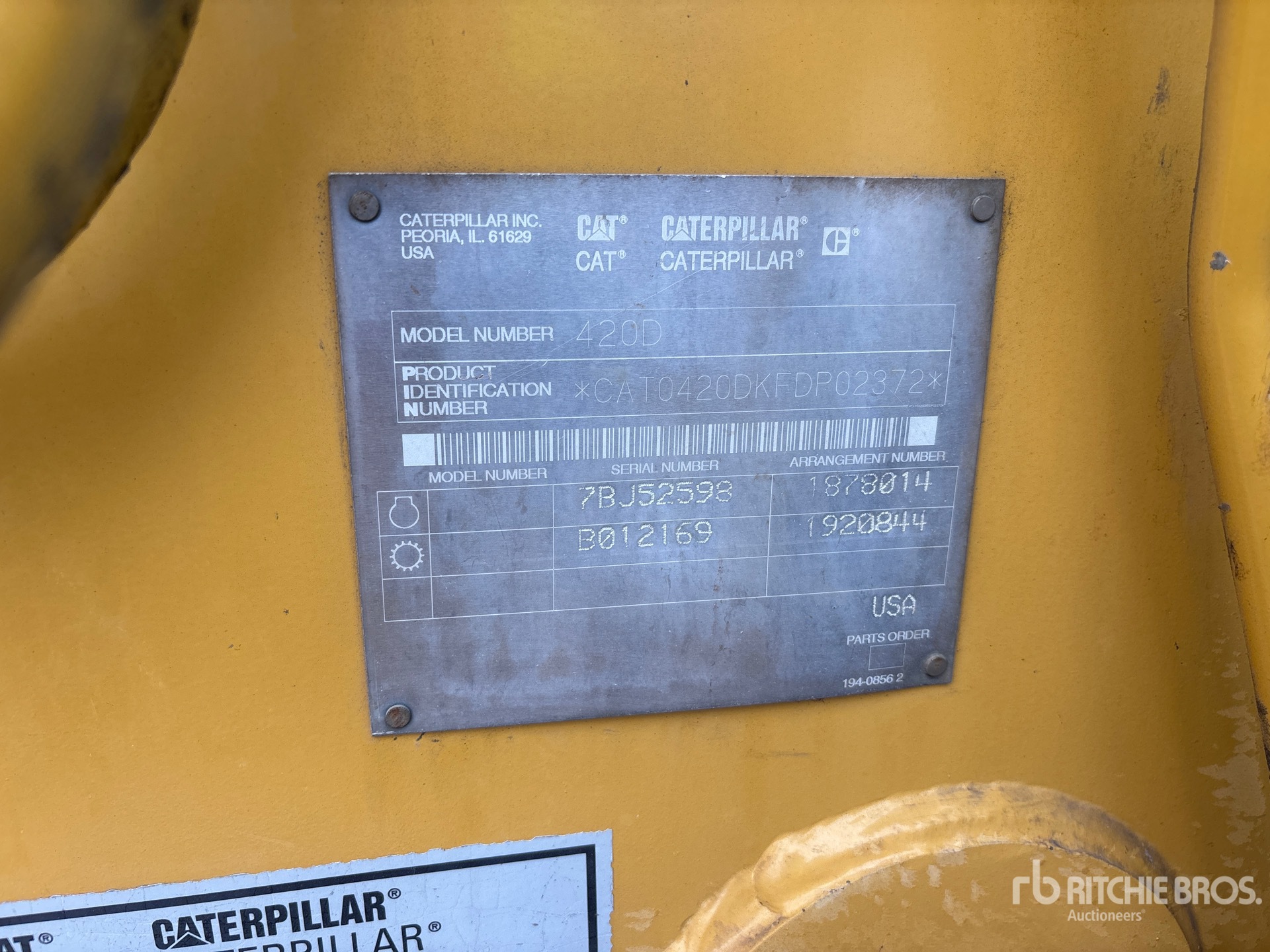 2001 Caterpillar 420D