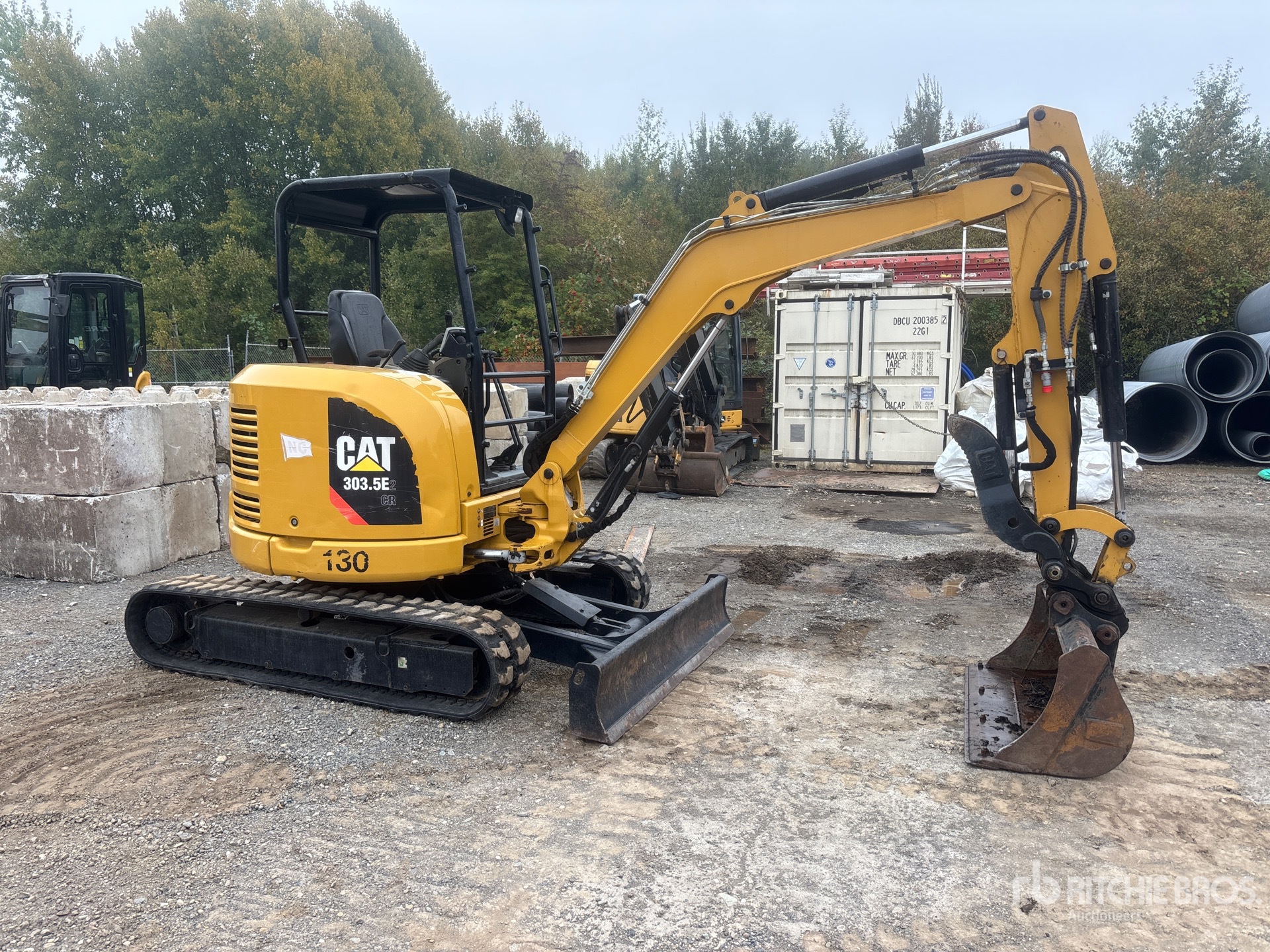 2016 Caterpillar 303.5E2CR