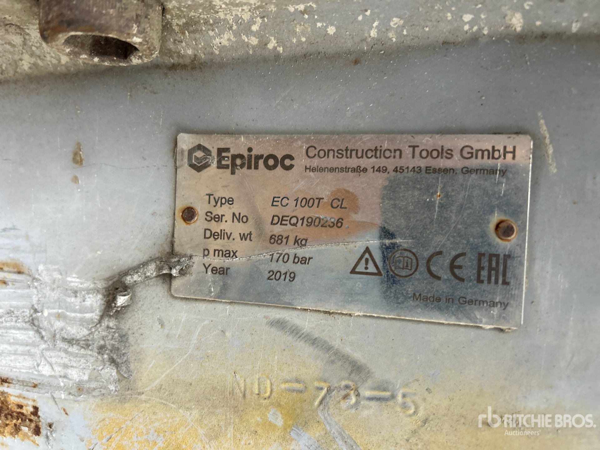 2019 Epiroc EQ100TCL