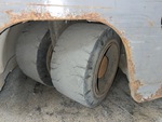 Chassis with Right Rear Tire