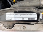 Engine with Emission Label