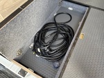 Outside Utilities with Power Cables and Connectors