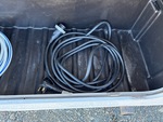 Outside Utilities with Power Cables and Connectors