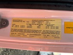 General Appearance with Motor Vehicle Safety Standards Label