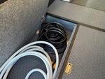 Outside Utilities with Power Cables and Connectors