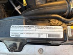 Engine with Emission Label