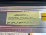 General Appearance with Motor Vehicle Safety Standards Label