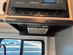 Interior with Stove Hood Exhaust Fan and Vent Cover