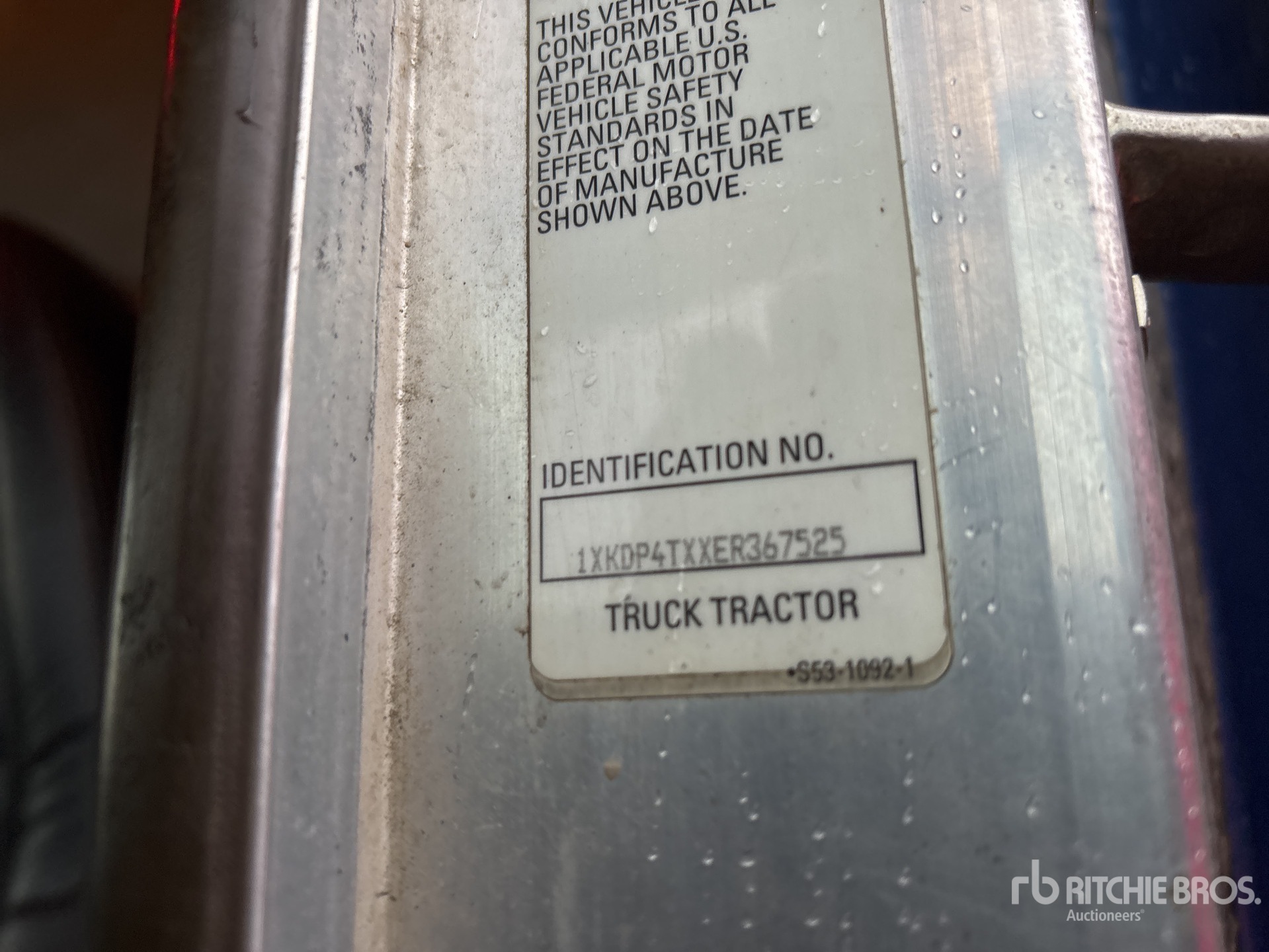 2014 Kenworth T800