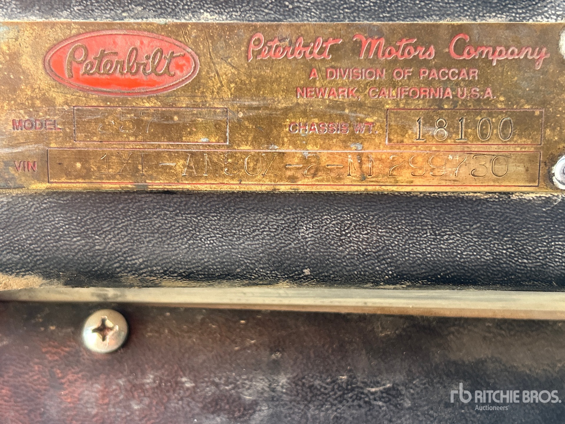 1991 Peterbilt 357