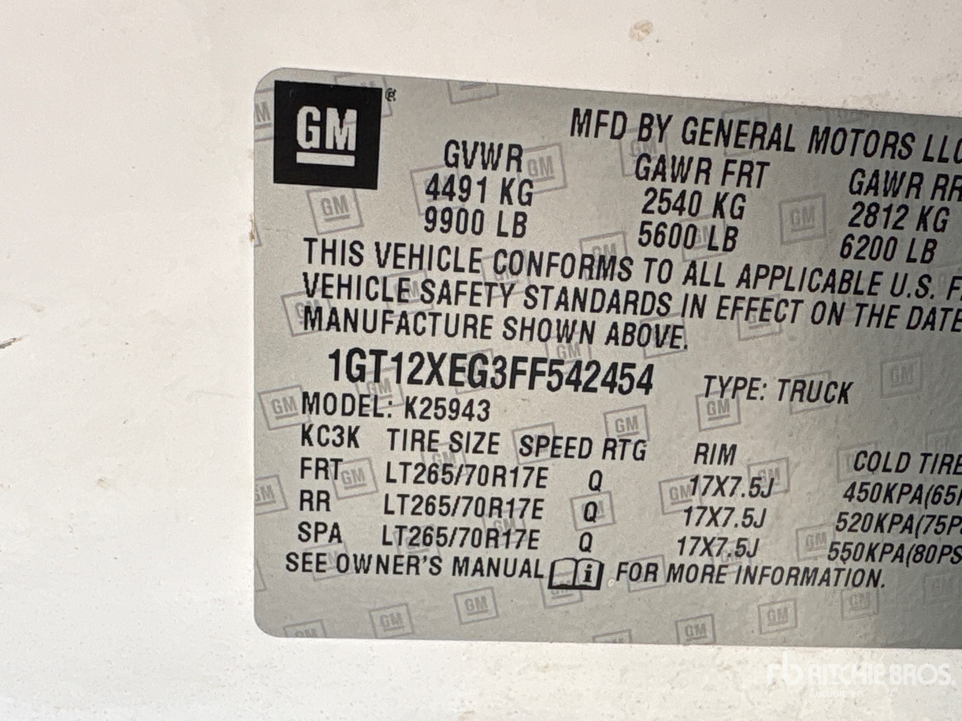 2015 GMC 2500