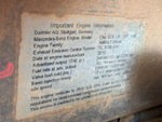 Upper Engine with Emission Certification Label